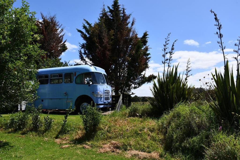 Evi The School Bus At Oromahoe Downs Farm Puketona Zewnętrze zdjęcie